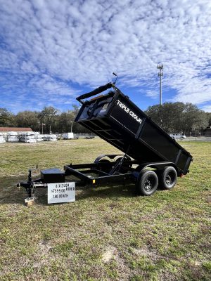 Triple Crown Trailers - 6x12 Lowrider Dump Trailer