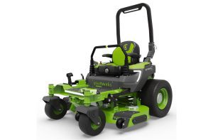 GreenWorks OptimusZ 36″ 8kWh Stand-On Zero Turn Mower (CZ36S8X