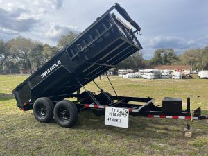 Triple Crown Trailers - 7x14 Lowrider Dump Trailer