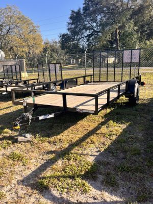 Triple Crown Trailers - 6x14 Single Axle Utility Trailer